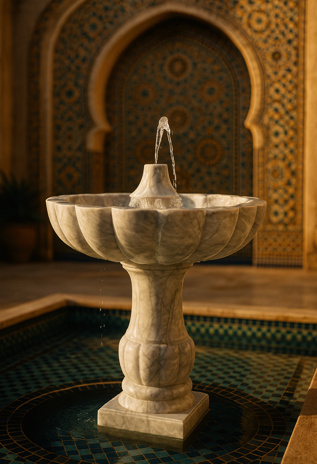 Fontaine en Marbre Spirituel