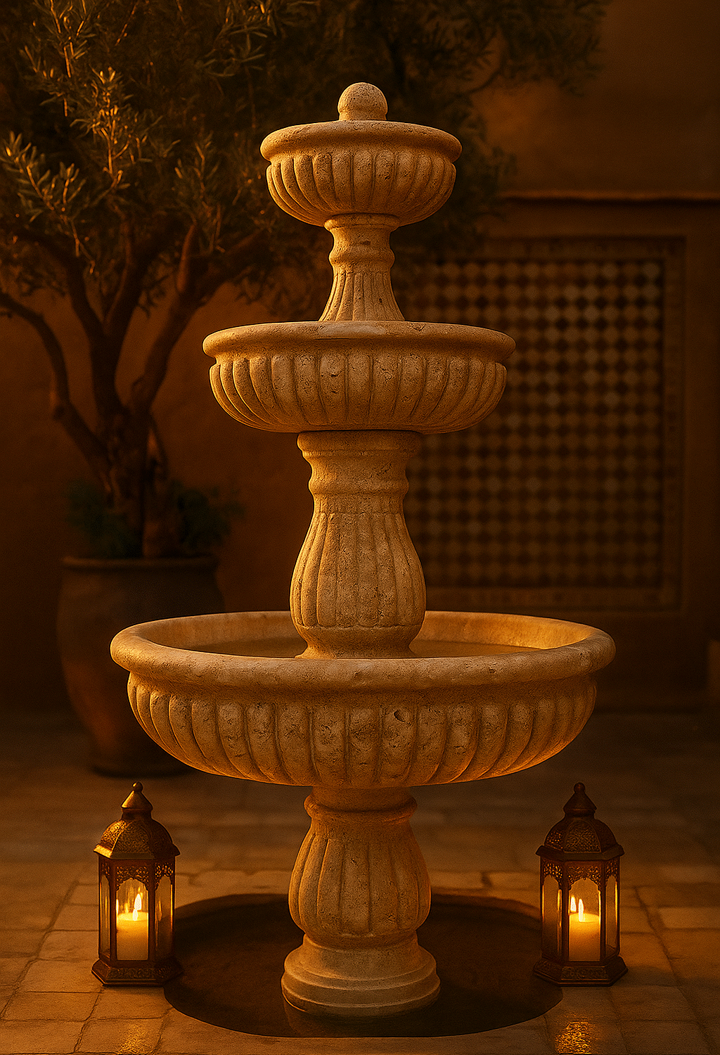 Fontaine en Marbre Spirituel