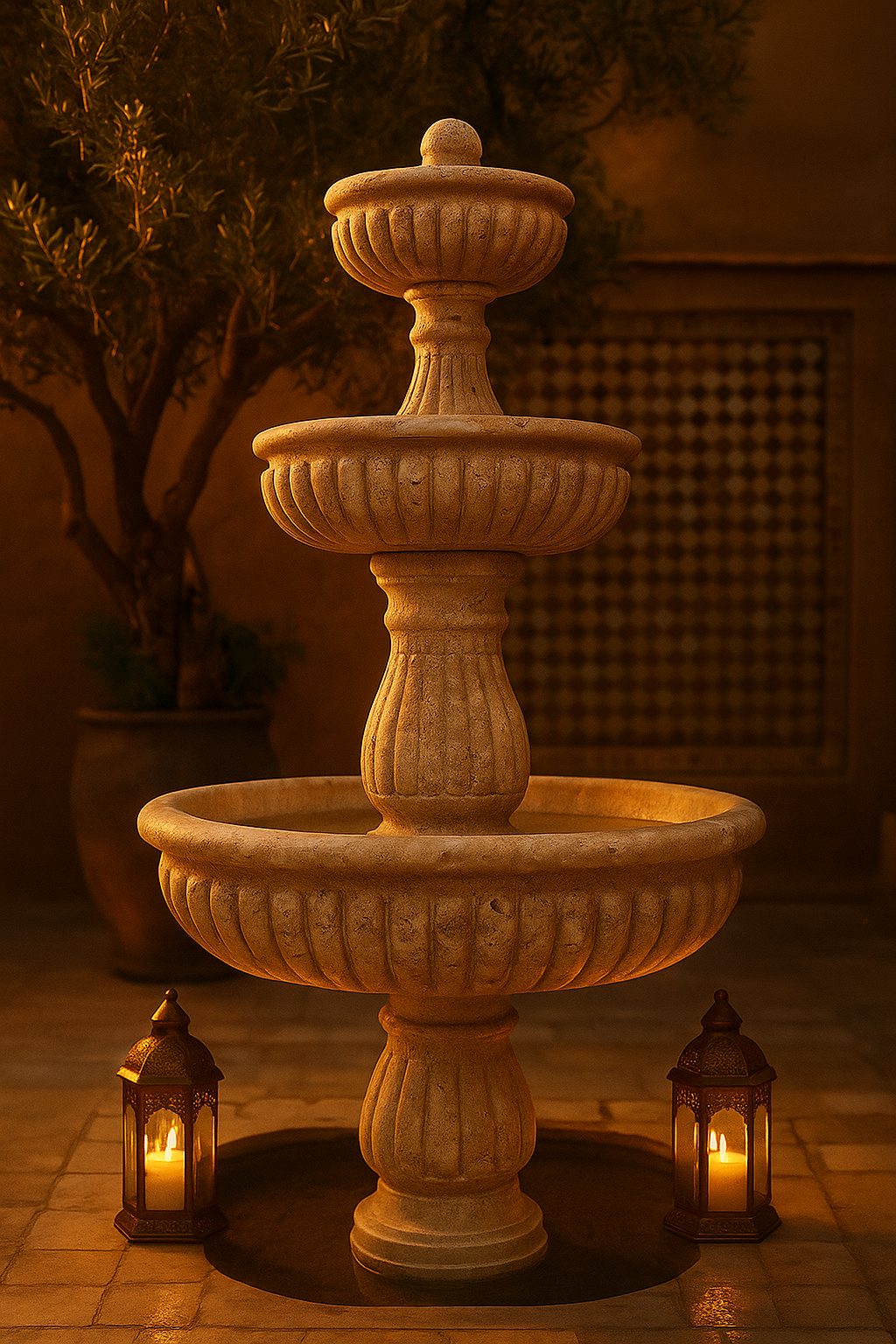 Fontaine en Marbre Spirituel