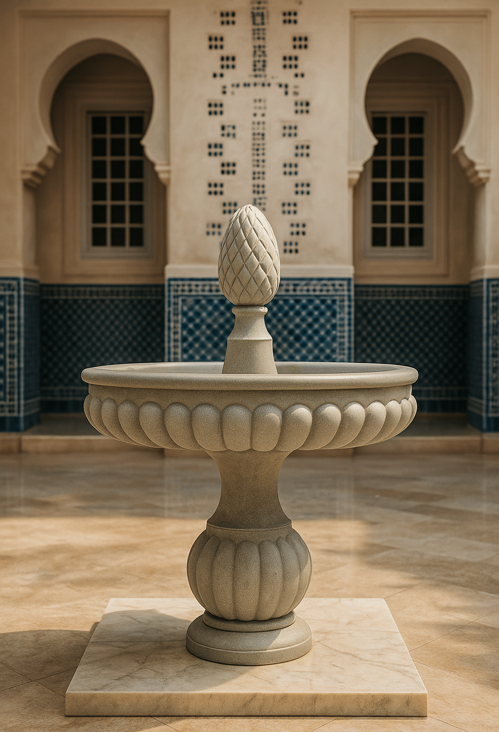 Fontaine en Marbre Marocain